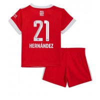 Dres Bayern Munich Lucas Hernandez #21 Domaci za djecu 2022-23 Kratak Rukav (+ kratke hlače)